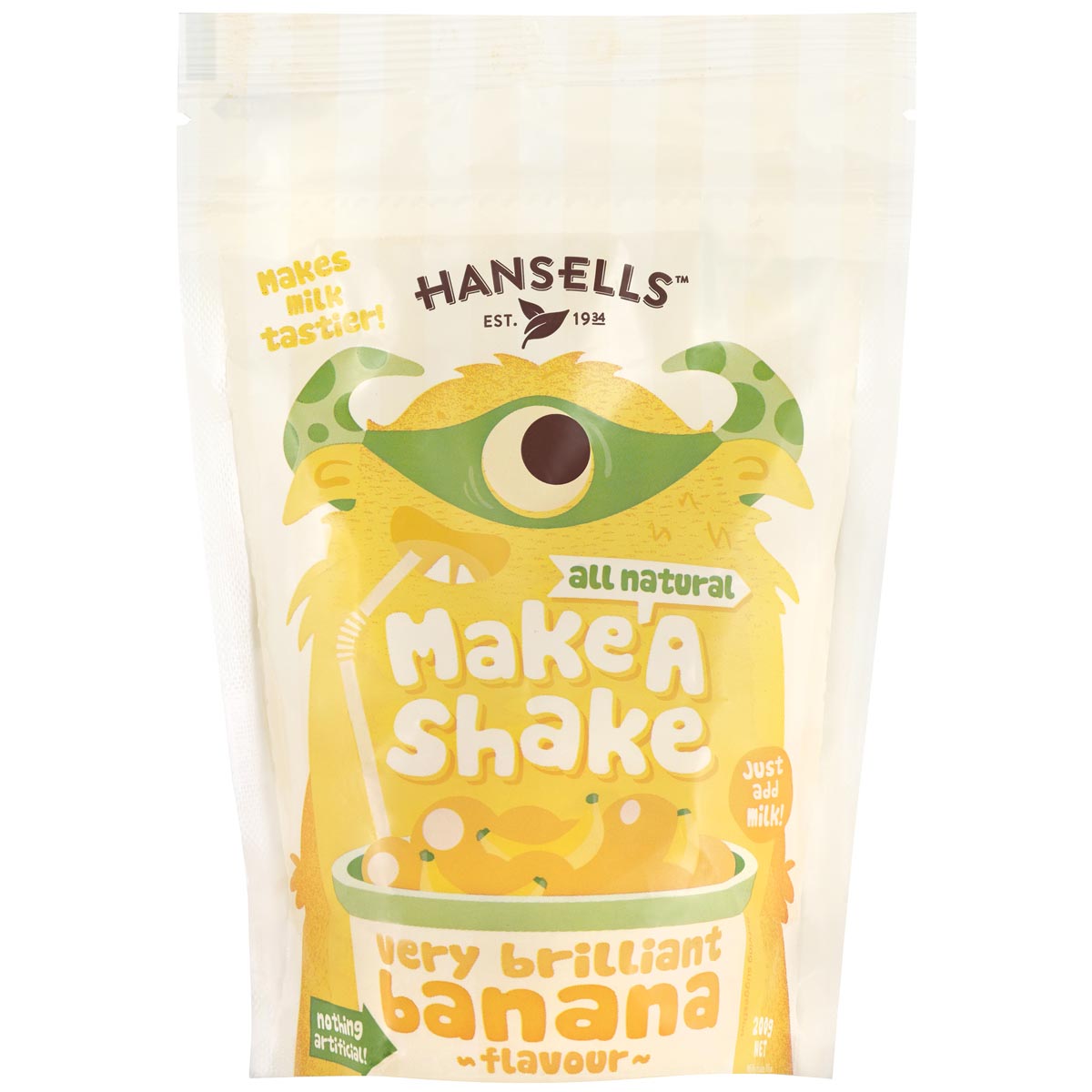 Banana Pack of 12 Sachets - Hansells
