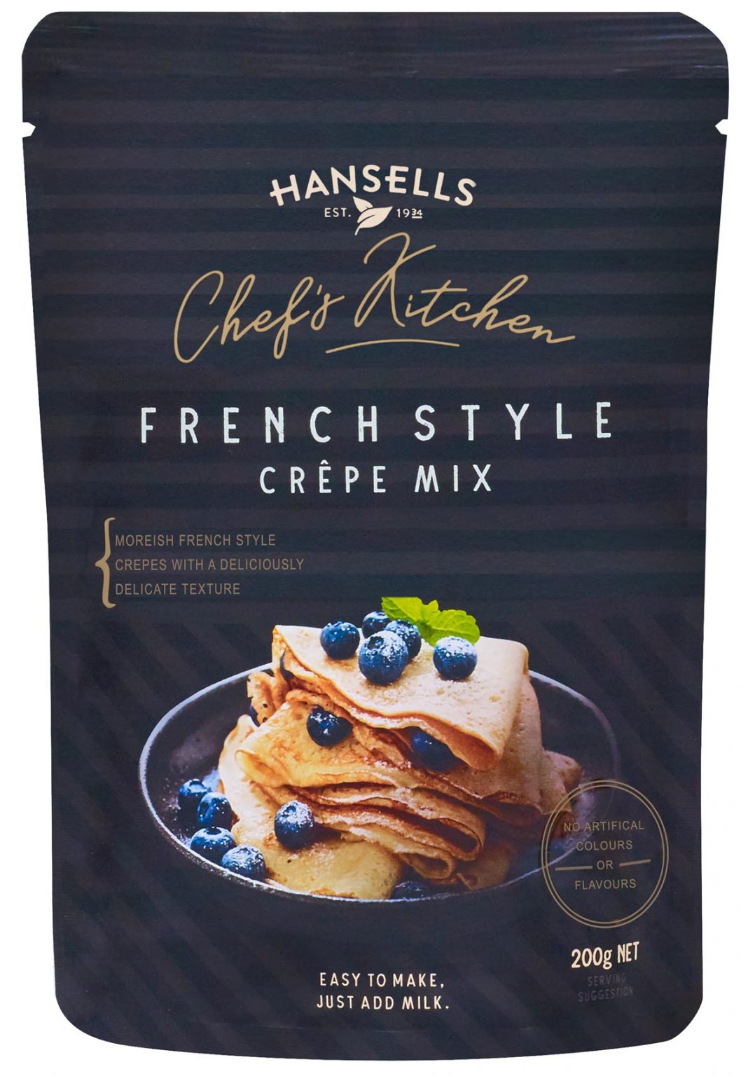 Crepe Mix Pack of 8 Sachets Hansells